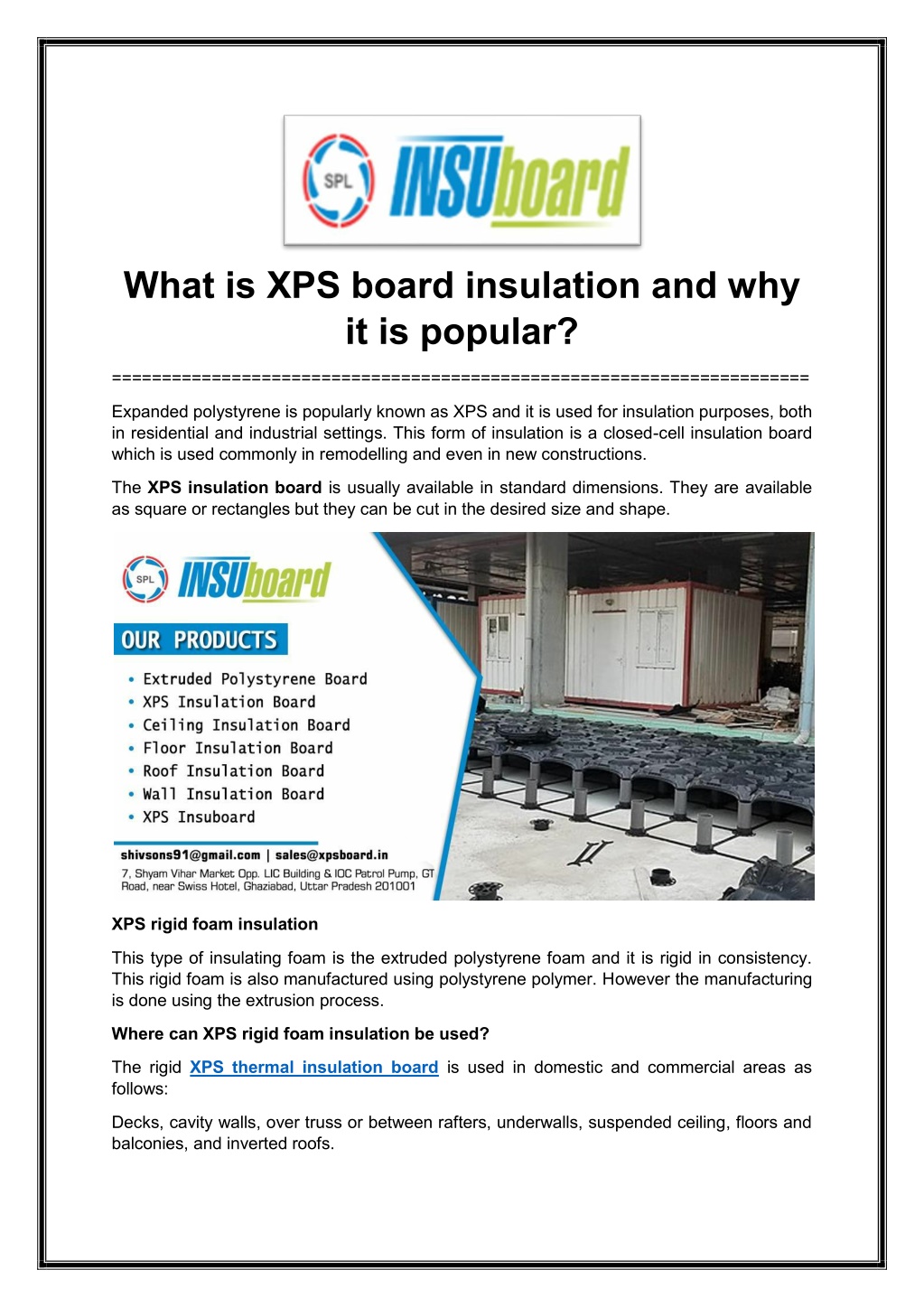 Polystyrene Board XPS Foam Extruded Insulation Board - China Sandwich  Panel, XPS Board