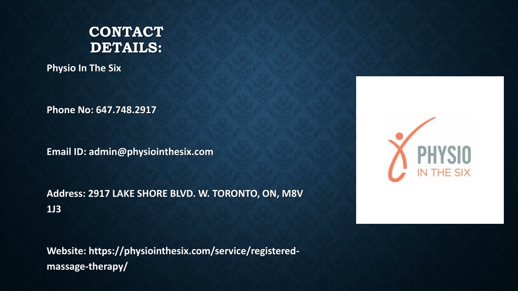 PPT Best Massage Therapist Etobicoke PowerPoint Presentation, free