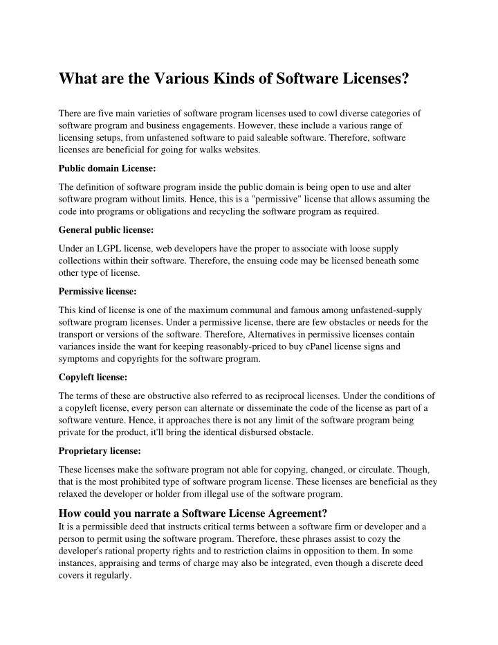 getting-to-know-different-types-of-software-licenses