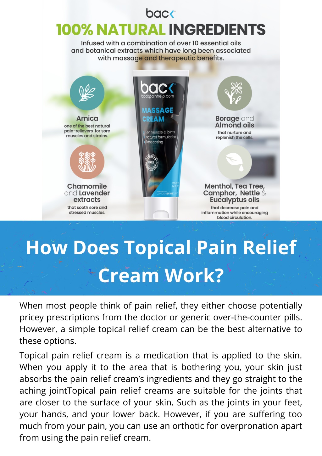 PPT How Does Topical Pain Relief Cream Work PowerPoint Presentation 