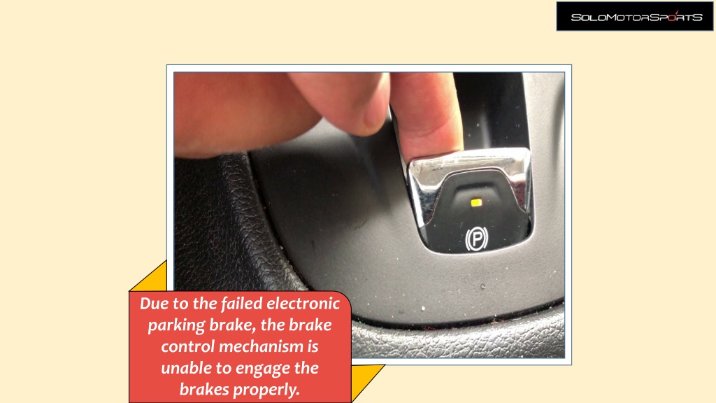 PPT Signs of A Faulty Electronic Parking Brake in Your Volkswagen