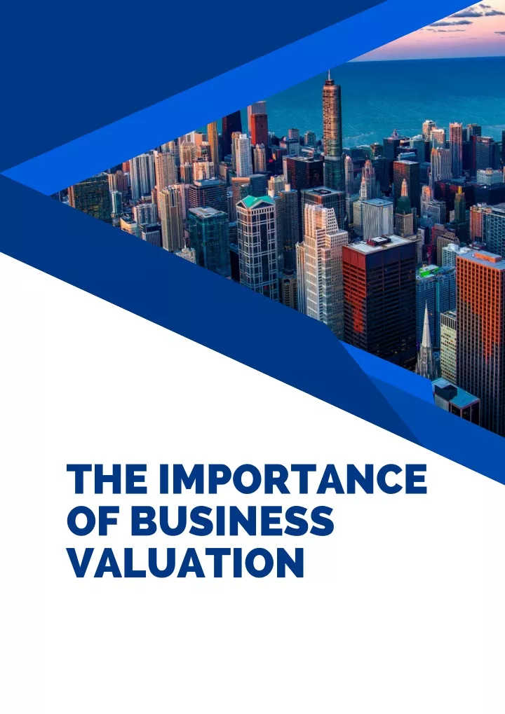 PPT - The Importance Of Business Valuation PowerPoint Presentation ...