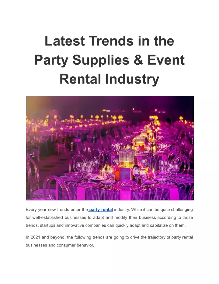 ppt-latest-trends-in-the-party-supplies-event-rental-industry