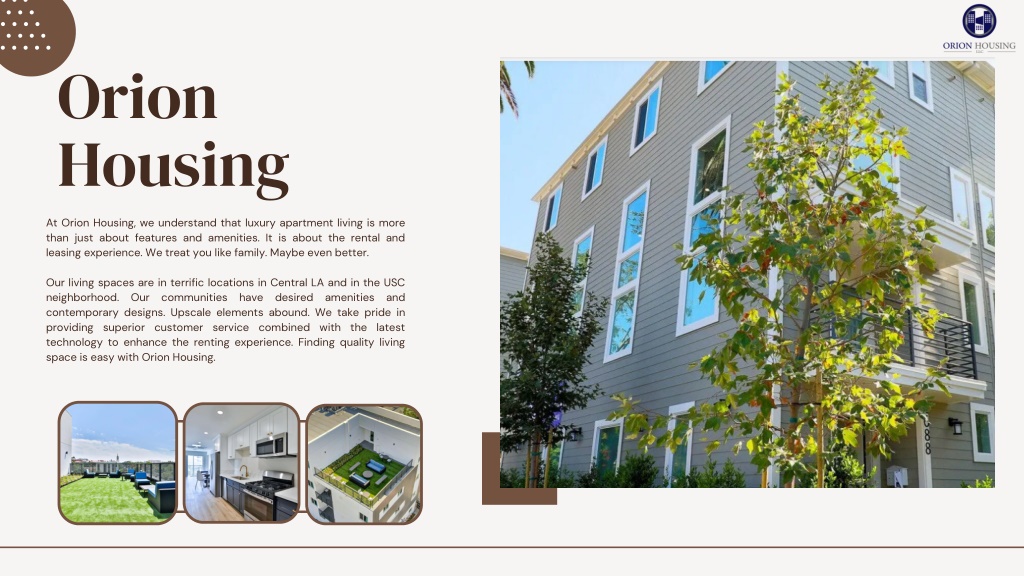 PPT Apartments for Rent in Hollywood Orion Housing PowerPoint
