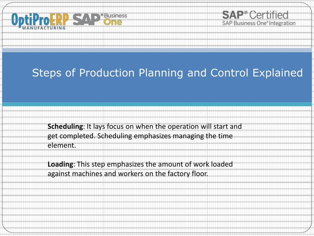 PPT - Benefits Of Production Planning And Control PowerPoint ...