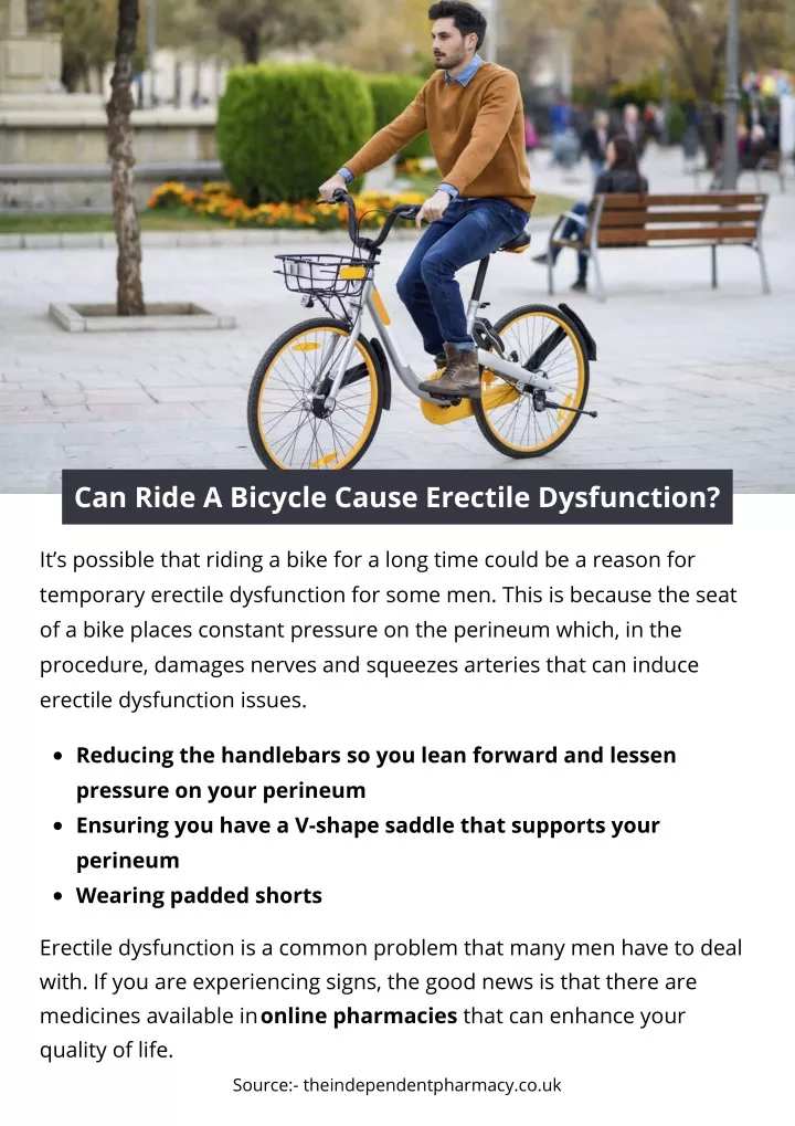 ppt-can-ride-a-bicycle-cause-erectile-dysfunction-powerpoint