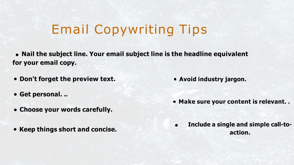 PPT - Difference between Email Marketing and Email copywriting ...