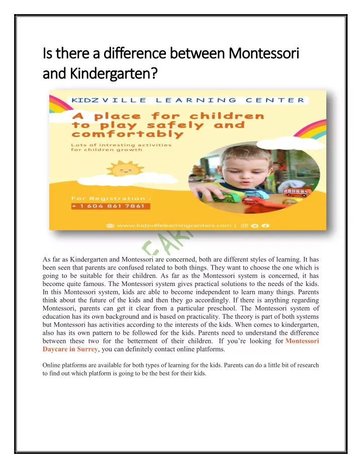 ppt-is-there-a-difference-between-montessori-and-kindergarten