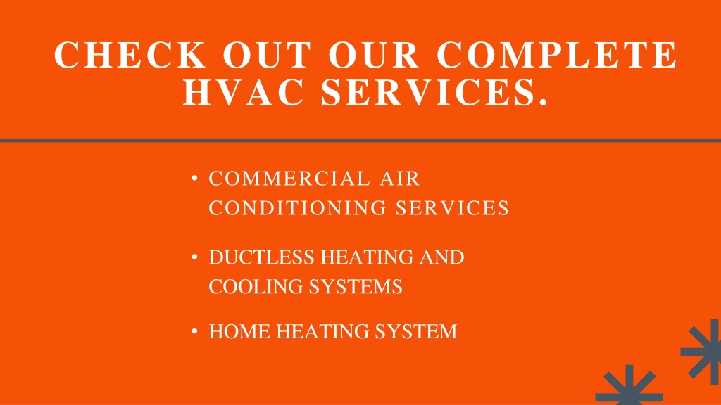 PPT Checkout Our Complete HVAC Services PowerPoint Presentation, free