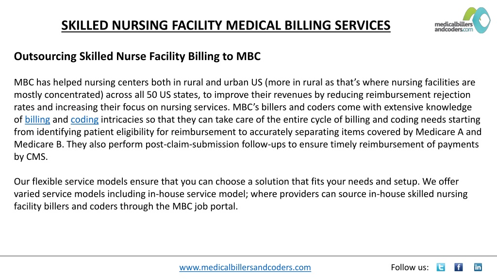 PPT - SKILLED NURSING FACILITY MEDICAL BILLING SERVICES PowerPoint ...