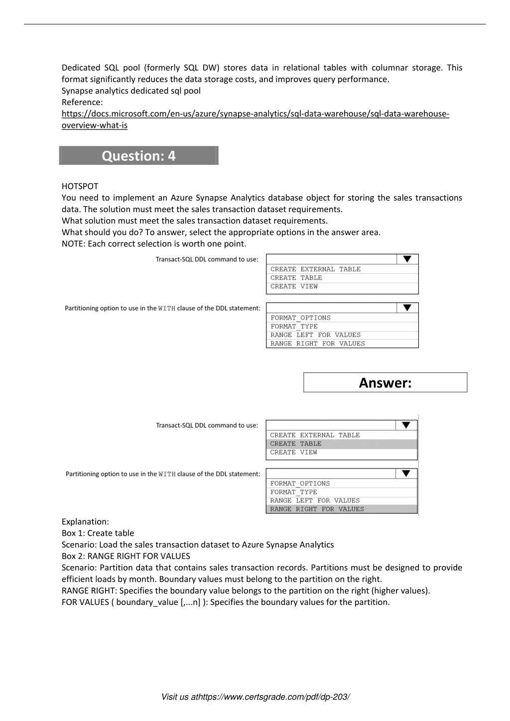 DP-203 Exam Questions Pdf