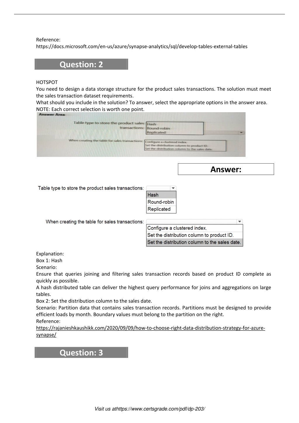 DP-203 Latest Study Questions