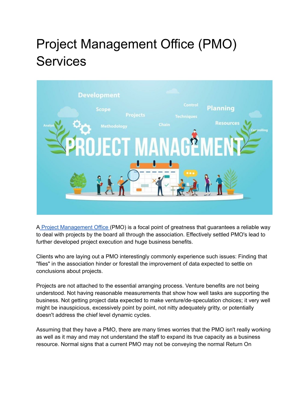 PPT - Project Management Office (PMO) Services PowerPoint Presentation -  ID:11500681
