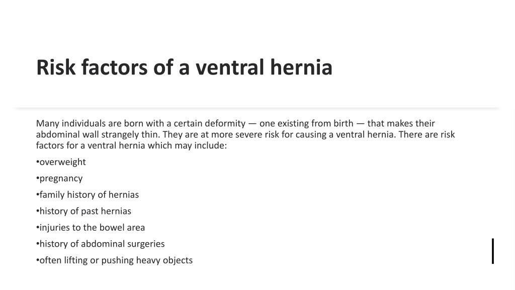 Ppt Ventral Hernia Treatment Powerpoint Presentation Free Download