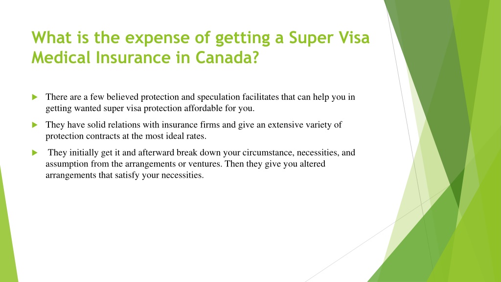 PPT - Super Visa Medical Insurance Canada PowerPoint Presentation, free download - ID:11501910