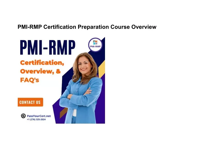 Valid PMI-RMP Mock Test