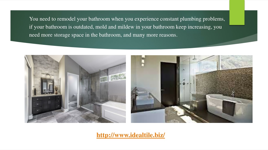 PPT - Bathroom Designing & Remodeling Services | Ideal Tile PowerPoint ...