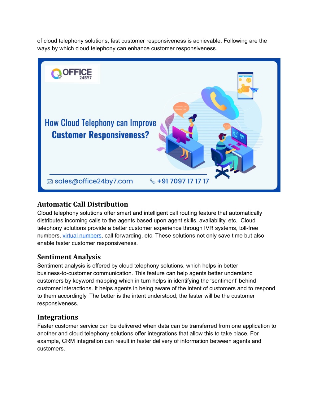 PPT - How Cloud Telephony can Improve Customer Responsiveness ...