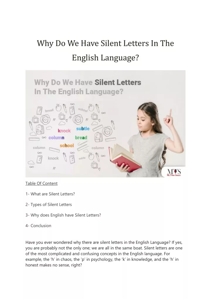 ppt-why-do-we-have-silent-letters-in-the-english-language-powerpoint-presentation-id-11502933