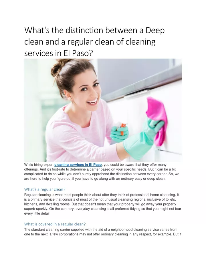 ppt-what-s-the-distinction-between-a-deep-clean-and-a-regular-clean