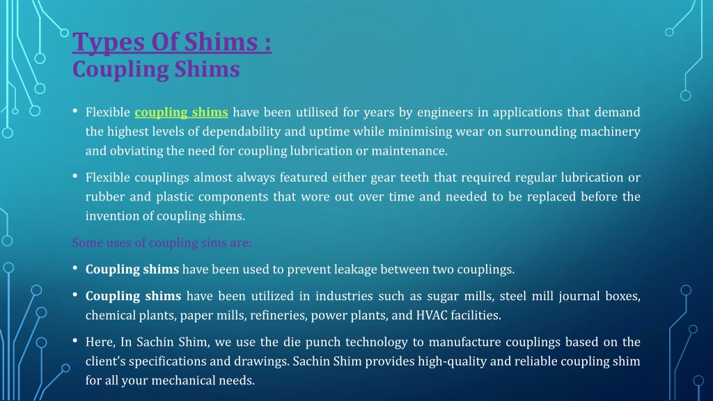 PPT What Are Shims And Why Are They Important PowerPoint Presentation