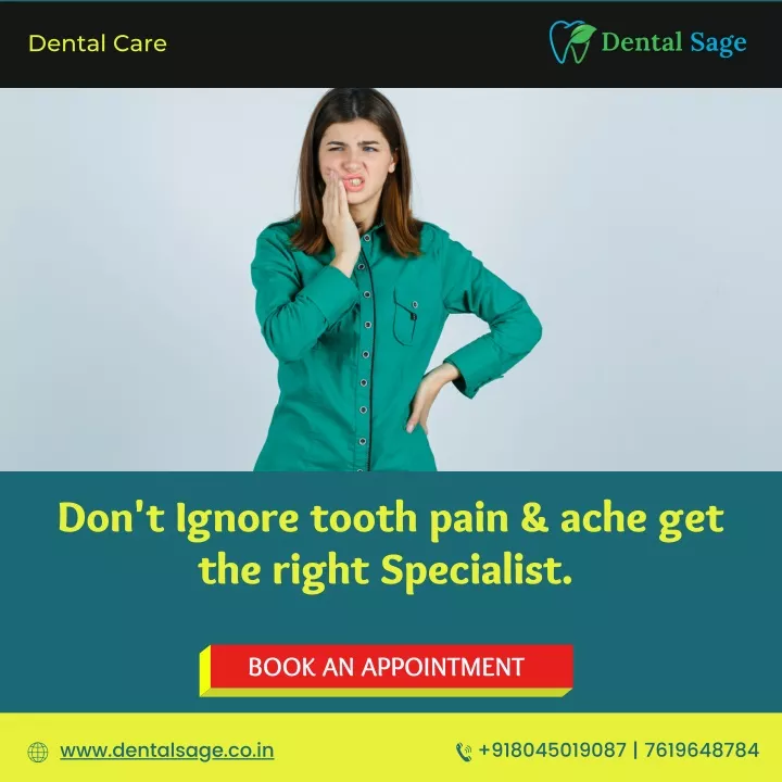 PPT Don't Ignore tooth pain Best Dental Clinic in Yelahanka