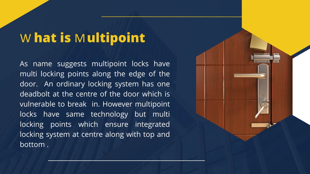 PPT - A Guide To Multipoint Locks PowerPoint Presentation, Free ...