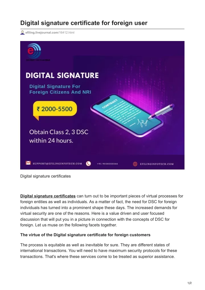 ppt-digital-signature-certificate-for-foreign-user-powerpoint