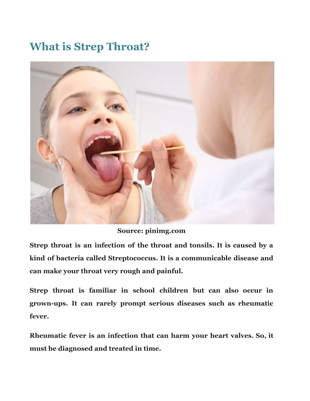 PPT How Long Is Strep Contagious Symptoms Diagnosis Treatment 