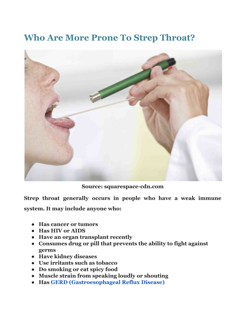 PPT How Long Is Strep Contagious Symptoms Diagnosis Treatment 