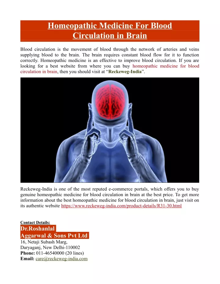 ppt-homeopathic-medicine-for-blood-circulation-in-brain-powerpoint