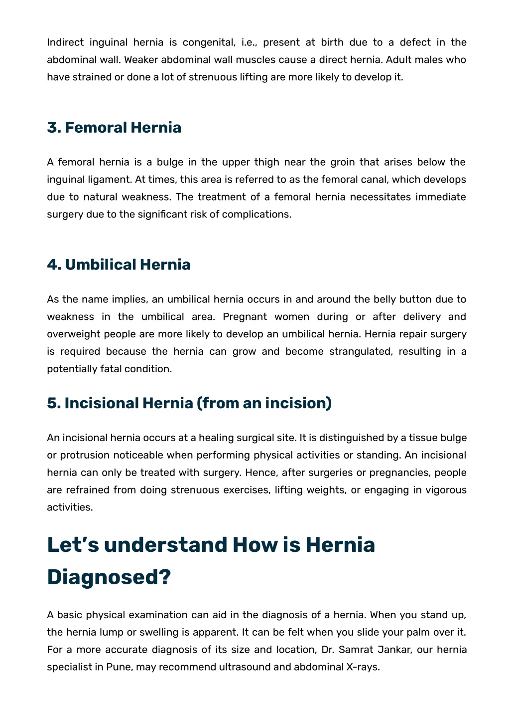 Ppt Hernia Surgery Dr Samrat Jankar Hernia Specialist In Pune