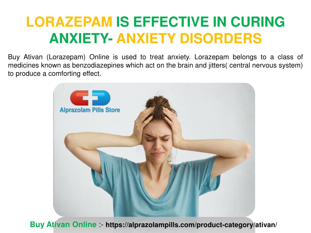 lorazepam for presentation anxiety