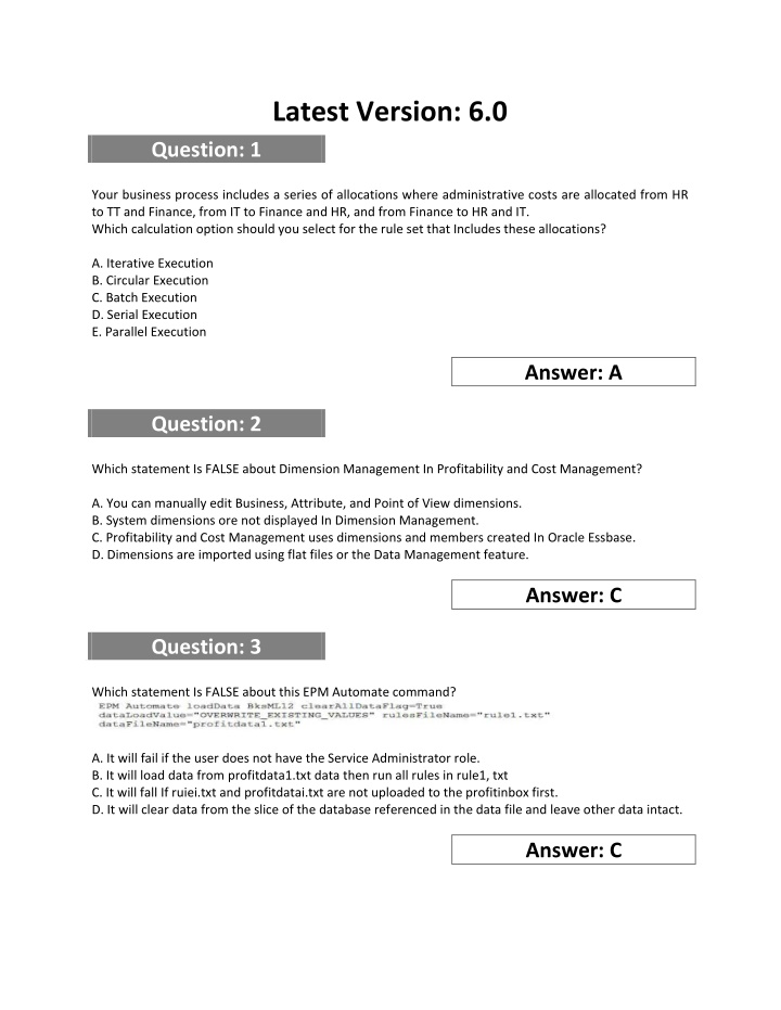 Valid 1z0-1082-22 Exam Testking