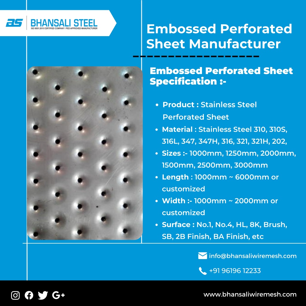 PPT - Perforated Sheet Manufacturer| Round Perforated Sheet| Slot ...