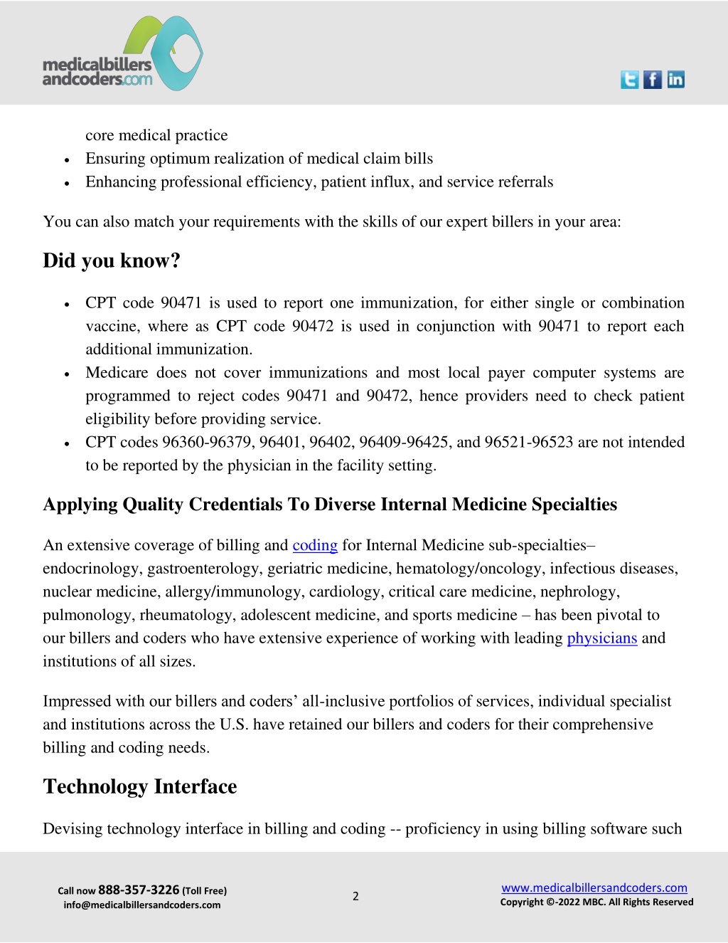 PPT - INTERNAL MEDICINE MEDICAL BILLING SERVICES PowerPoint ...