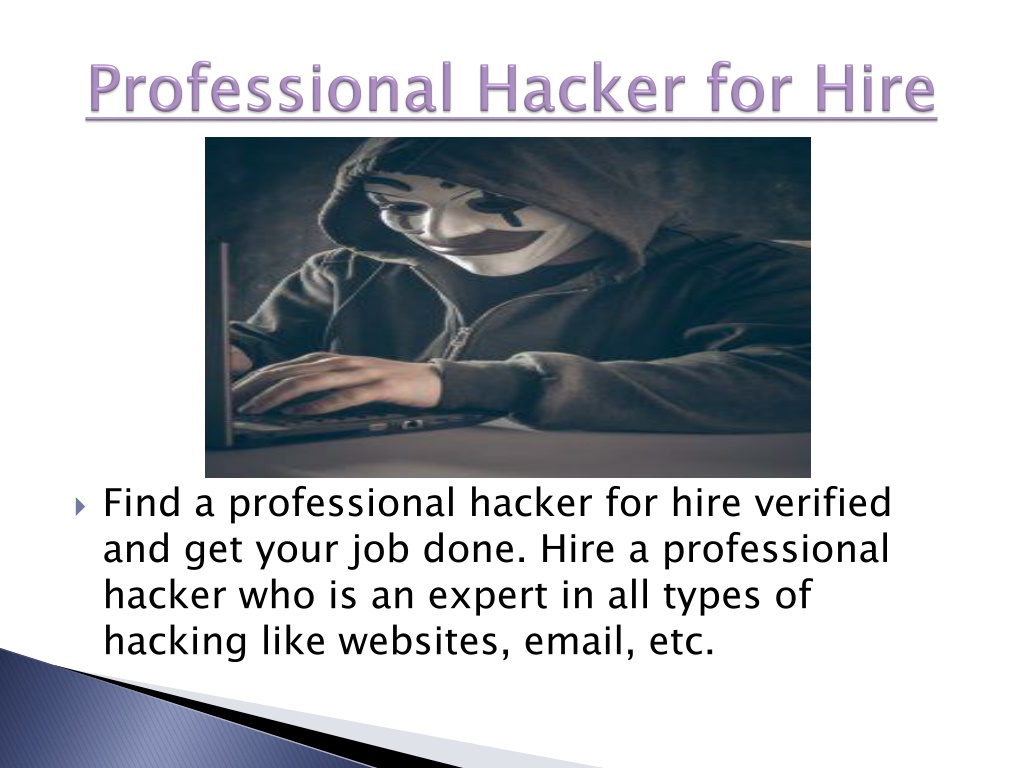 PPT - Hire a Professional Hacker PowerPoint Presentation, free download ...