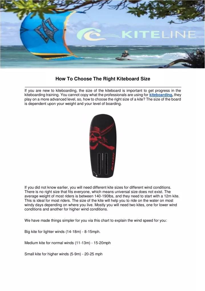 ppt-how-to-choose-the-right-kiteboard-size-powerpoint-presentation