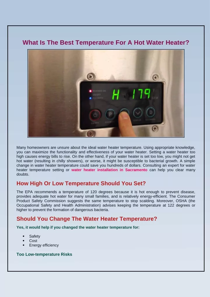 ppt-which-temperature-is-ideal-for-a-water-heater-powerpoint