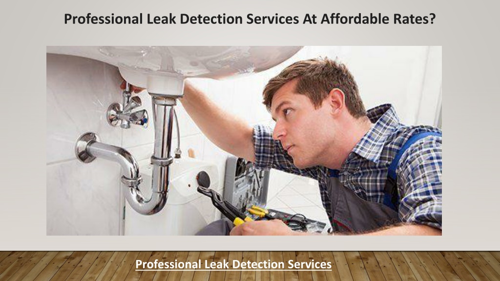 PPT Professional Leak Detection Services At Affordable Rates
