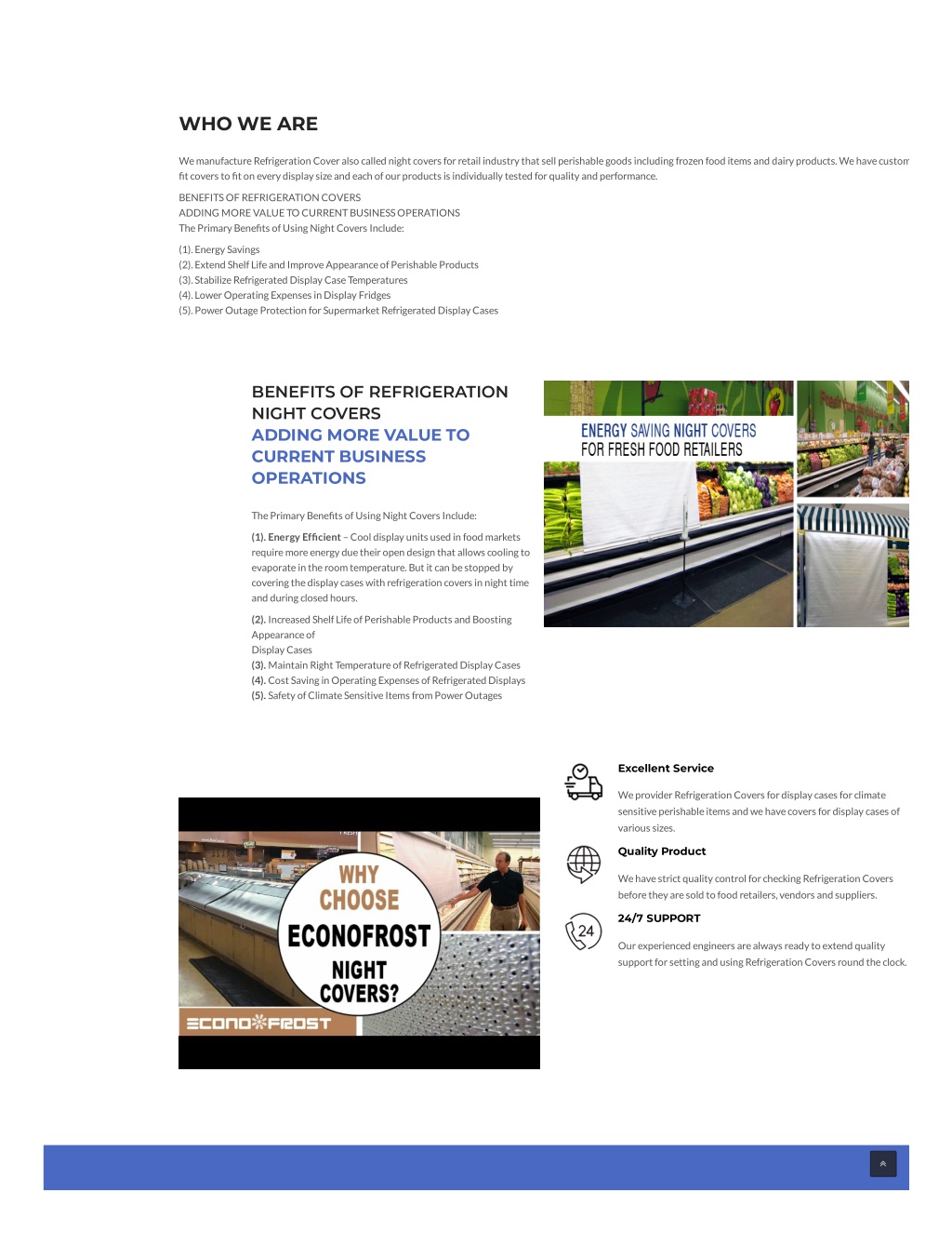 PPT Shelf life protection supermarket night covers PowerPoint