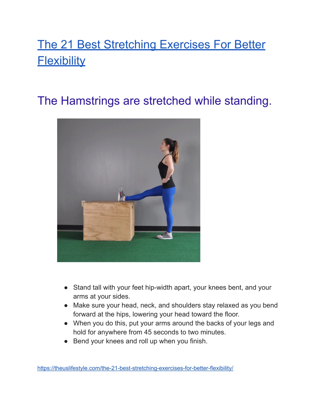 Ppt The Best Stretching Exercises For Better Flexibility Powerpoint Presentation Id11516534 8440