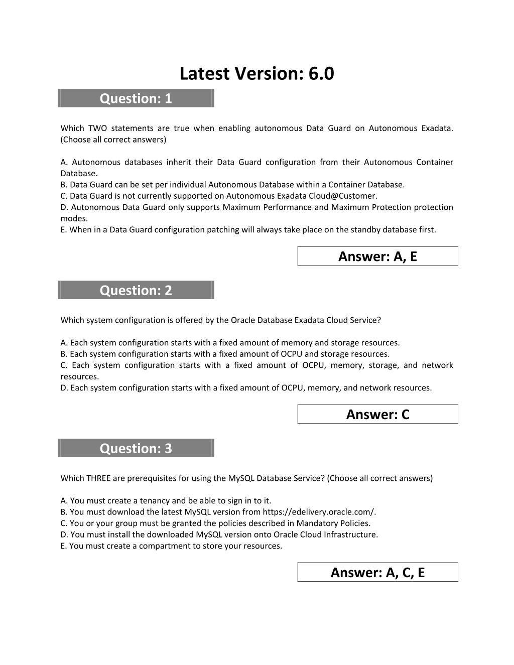 1z0-1093-22 Test Duration