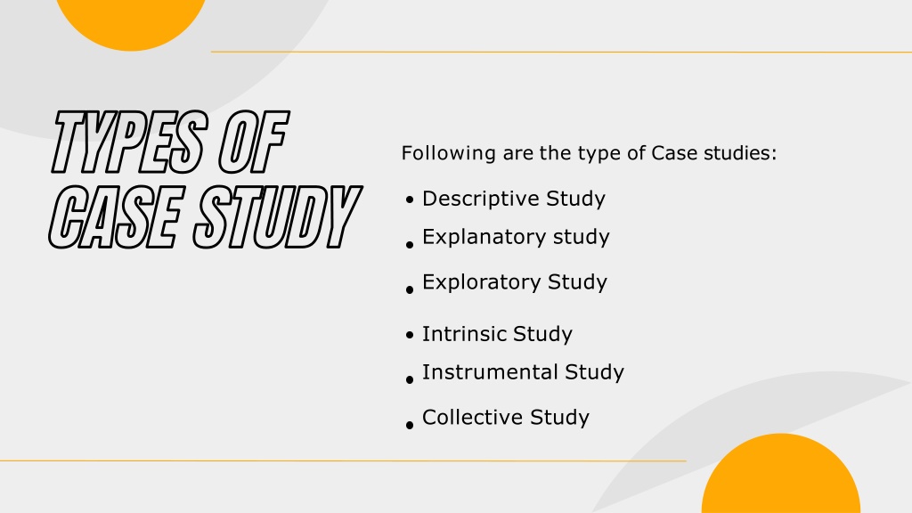 what is case study effect