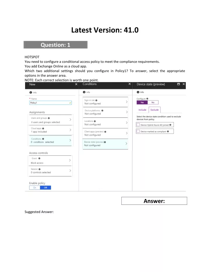 MS-101 Complete Exam Dumps