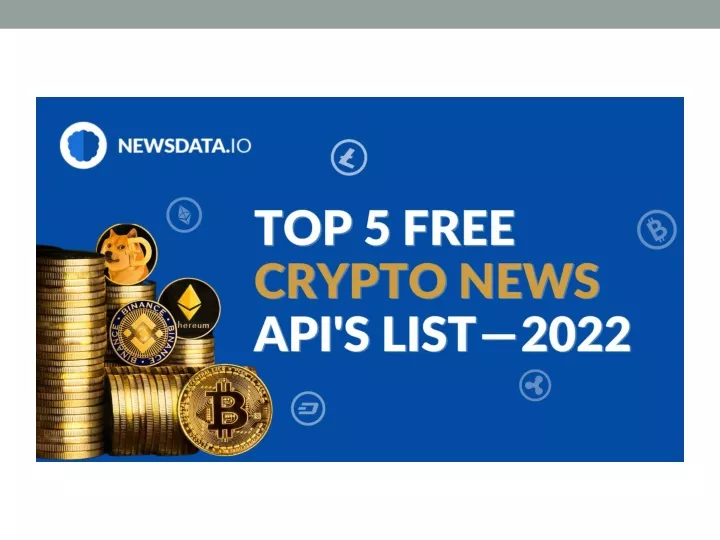 best cryptocurrency news api