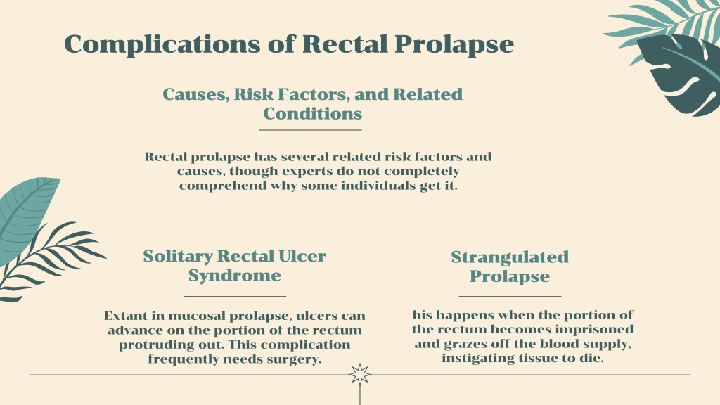 Ppt Rectal Prolapse Treatment Powerpoint Presentation Free Download