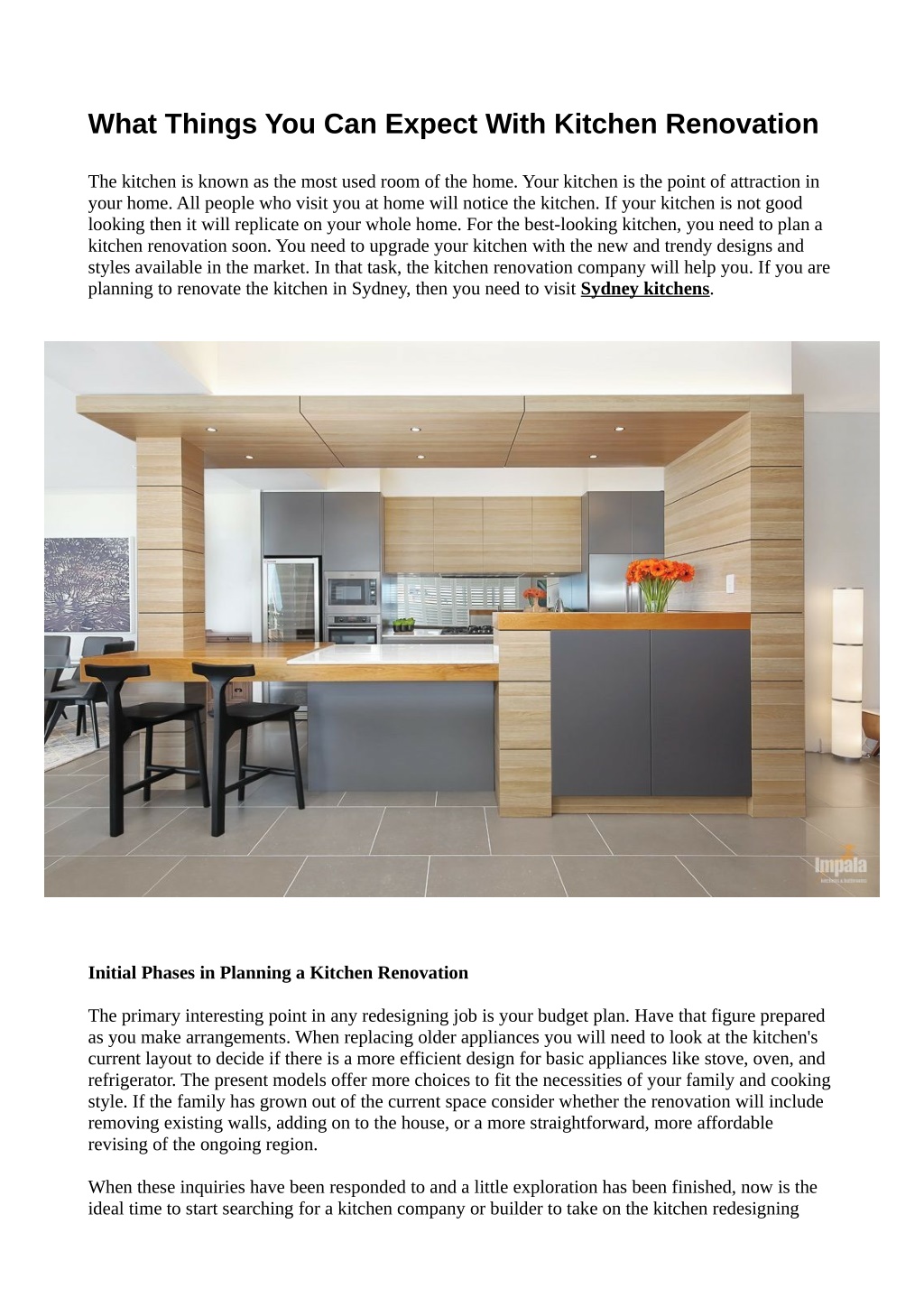 PPT - What Things You Can Expect With Kitchen Renovation PowerPoint ...