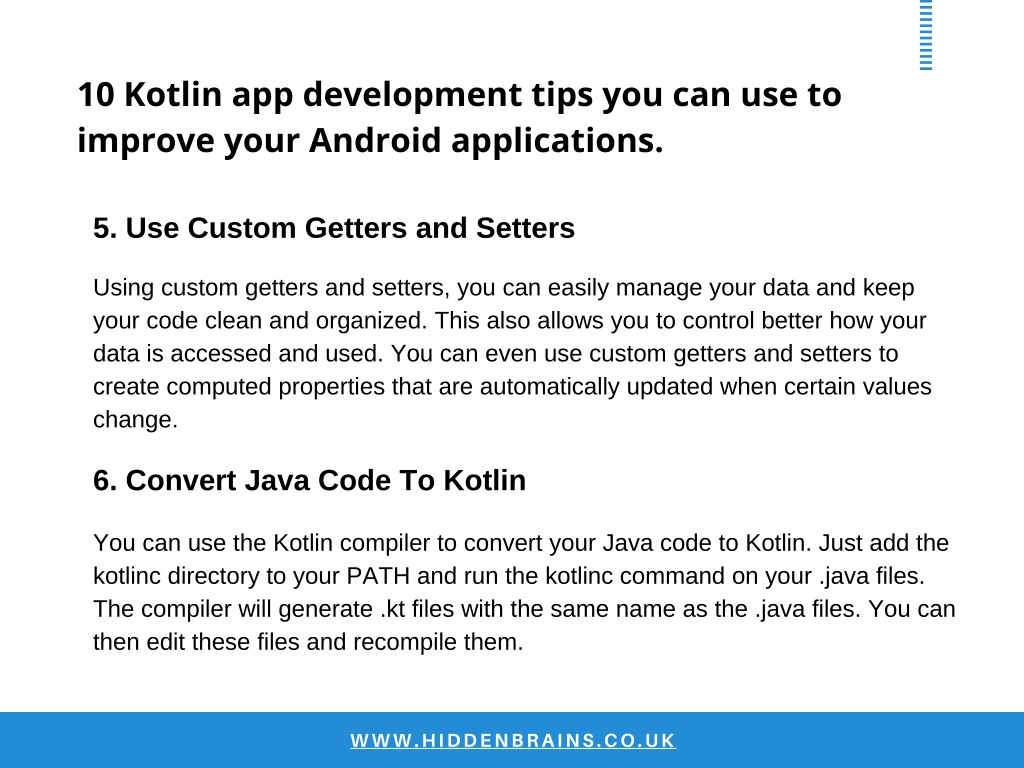 PPT - Kotlin App Development Tips: 10 Ways To Improve Your Android Apps ...