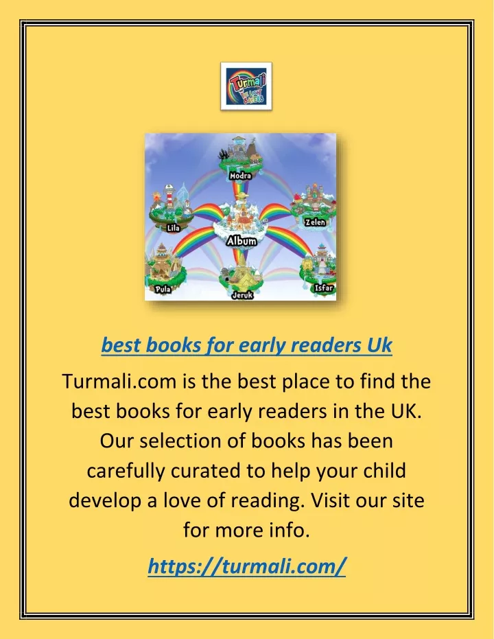 Books For Early Readers Uk
